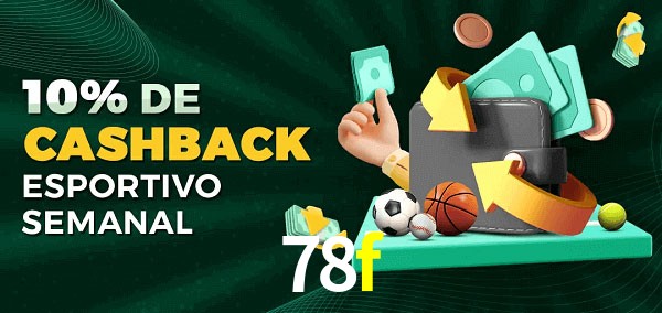 10% de bônus de cashback na 78f